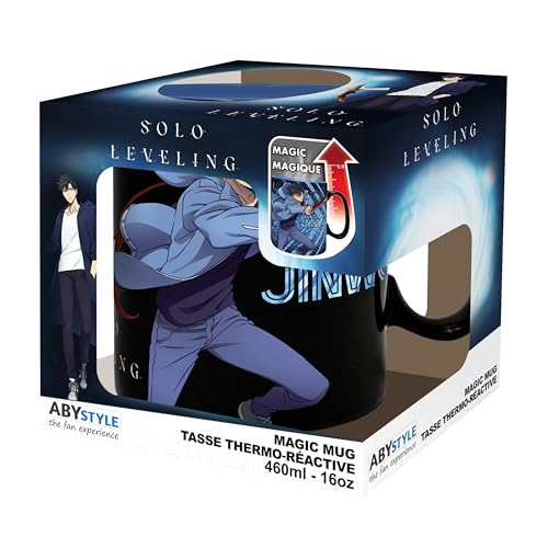 Taza cerámica cambio de calor Solo Leveling 16 oz miniatura 4