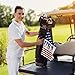REVENEVER American Flag Golf Towel USA Microfiber Golf Towel for Golf Bag with Carabiner Golf Accessories for Men and Women