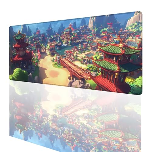 Tapis de souris gaming XXL tapis de bureau antidérapant contre les rayures