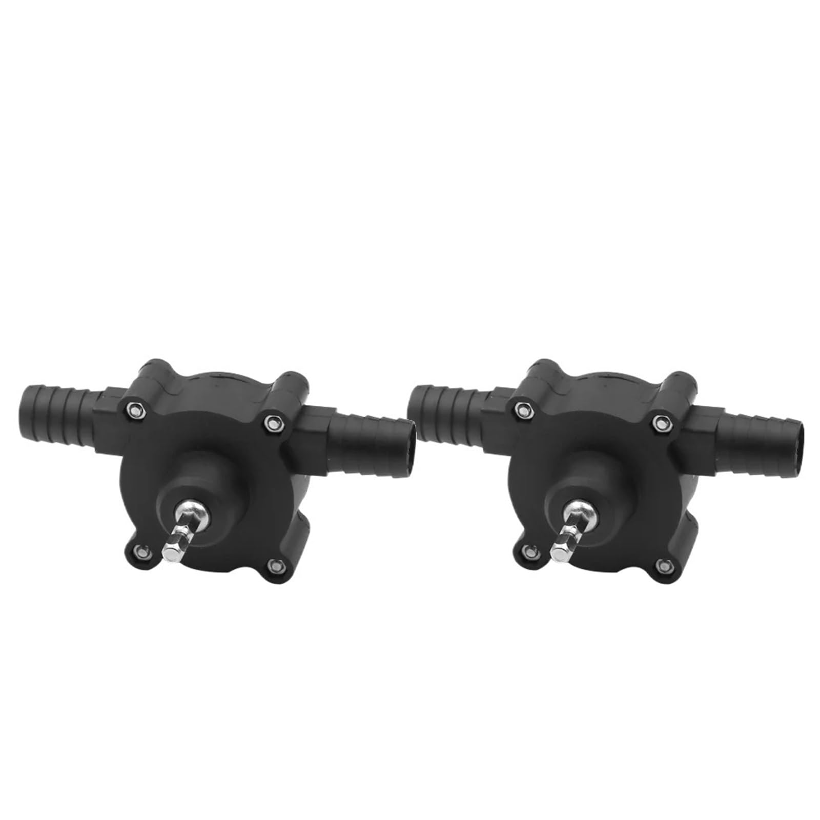 2/1PC Electric Drill Pump Oil Fluid Water Pump Hand Self-Priming Liquid Transfer Pumps Home Garden Centrifugal Pumps(2PCS)
