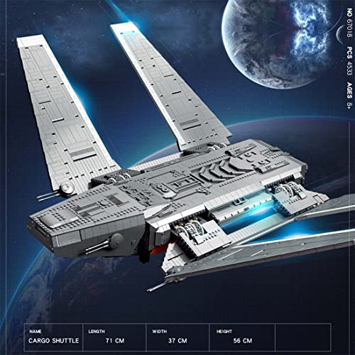 DIYAA Raumschiff Bausteine Modell, 4533 Teile+ Stars Schlachtschiff Modell Bausatz, Klemmbausteine Kompatibel mit Lego… – Bild 4
