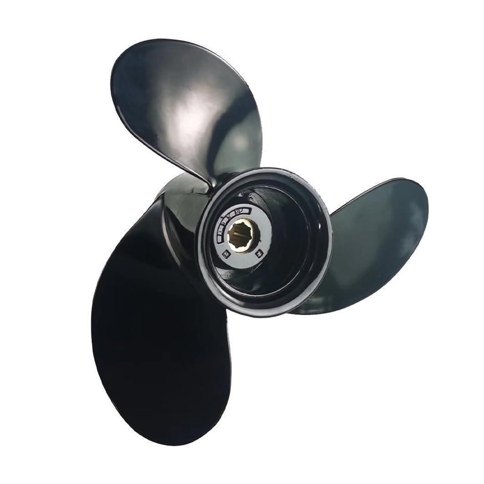 JVDDI 6-15HP Aluminum Alloy Propeller, Marine Outboard(9X8)