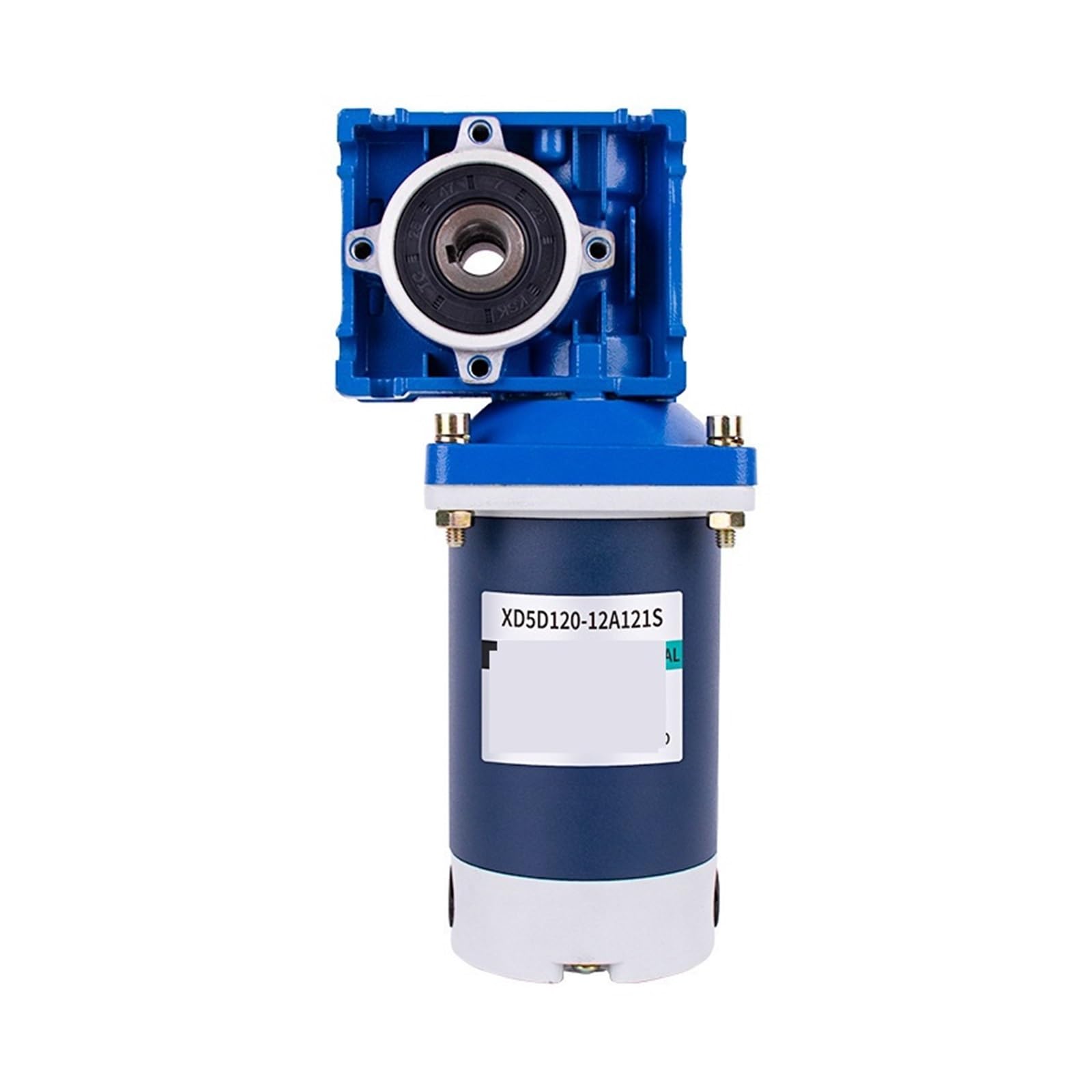 Motore di regolazione della velocità da 120 W, motore riduttore a vite senza fine RV30 ad alta potenza da 12 V/24 V con coppia positiva e negativa(5D120GN RV30 24V 21 rpm)