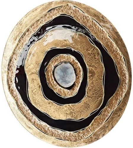 Ludan Cyan Lighting 11325 Lg Skipping Rocks WL Deco - Large Wall Decor-3.75 Inches Tall and 23.75 Inches Wide