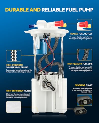 Image of PHILTOP Electric Fuel Pump Assembly FG1977 for 2015-2019 Ford Transit-150