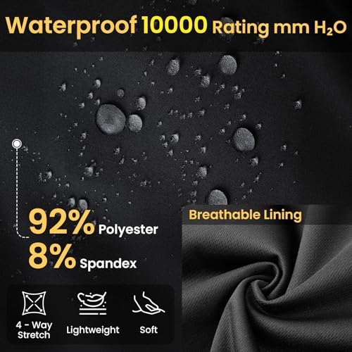 Men's Lightweight Golf Vest Windproof Softshell Vests Outerwear Multi-Pockets Zip Up Sleeveless Jacket for Hiking Travel3