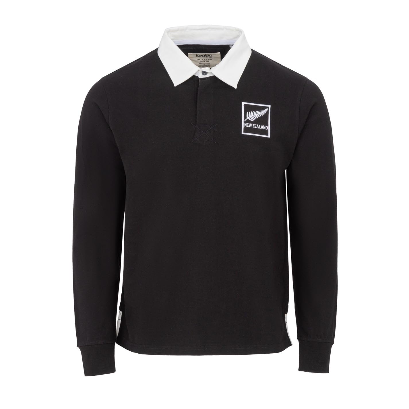 Kooga Mens Vintage Long Sleeve Rugby Shirt New Zealand M