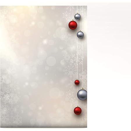 Lysco Christmas 5001 Design Paper Writing Paper - A4 - 50 Sheets Single