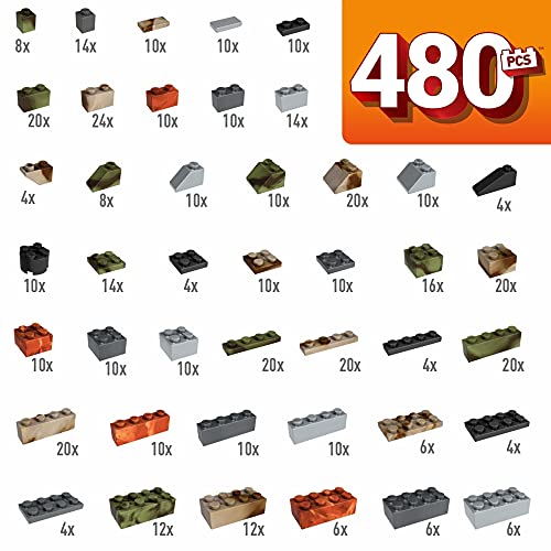 Mega Construx GJD25 Box für Fortgeschrittene, 480 Teile – Bild 3