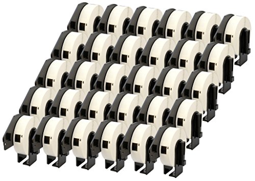 30 Compatible Rolls DK11204 DK-11204 17mm x 54mm Address Labels for P-Touch QL-500 QL-550 QL-570 QL-700 QL-800 QL-810W QL-820NWB QL-1050 QL-1060N QL-1100 QL-1110NWB (400 Labels per Roll)