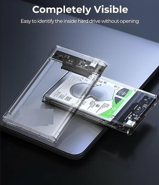 Image of CARE CASE Type C 3.1 Portable HARDDRIVE 500 GB Storage External HARDDRIVE (500 GB)