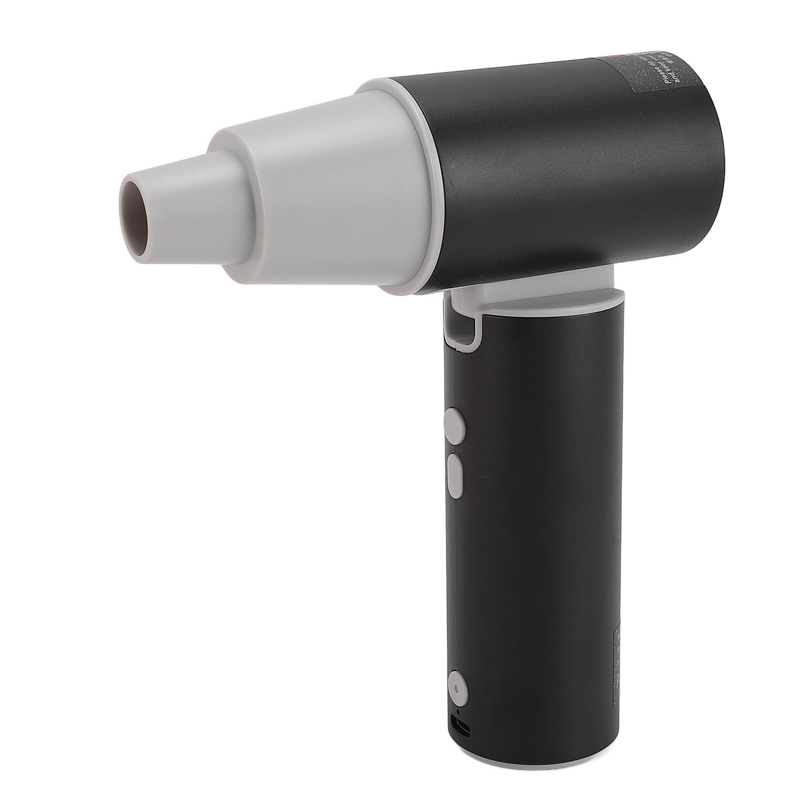 Dépoussiéreur d'air avec moteur sans balais, buses multiples, 110 000 tr/min, 5 vitesses, 4 400 mAh, souffleur d'air pour le dépoussiérage, refroidissement, séchage, nettoyage (Noire)