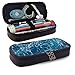 Produktbild Federmappe,Stifte Mäppchen,Lederaccessoire,Schlampermäppchen,Ocean Beach Tragbare Student Leder Federmäppchen Briefpapier Tasche Geldbörse Kulturbeutel Mehrzweck