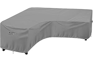OutdoorLines Waterproof Sectional Cover for L-Shaped Patio Sofa