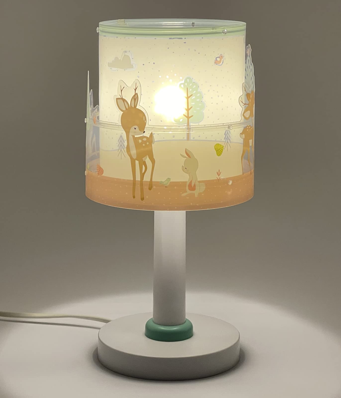Dalber Lampe De Chevet Enfant Loving Deer Cerf animaux, 61271, E14