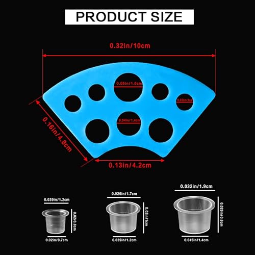 300Pcs Tattoo Ink Caps With 2 Cups Holders - 300Pcs Mix Sizes Disposable Tattoo Ink Cups For Pigment Tattoo Kit, Tattoo Supplies, Tattoo Accessory (#9Mm, 13Mm, 15Mm) #TOP1