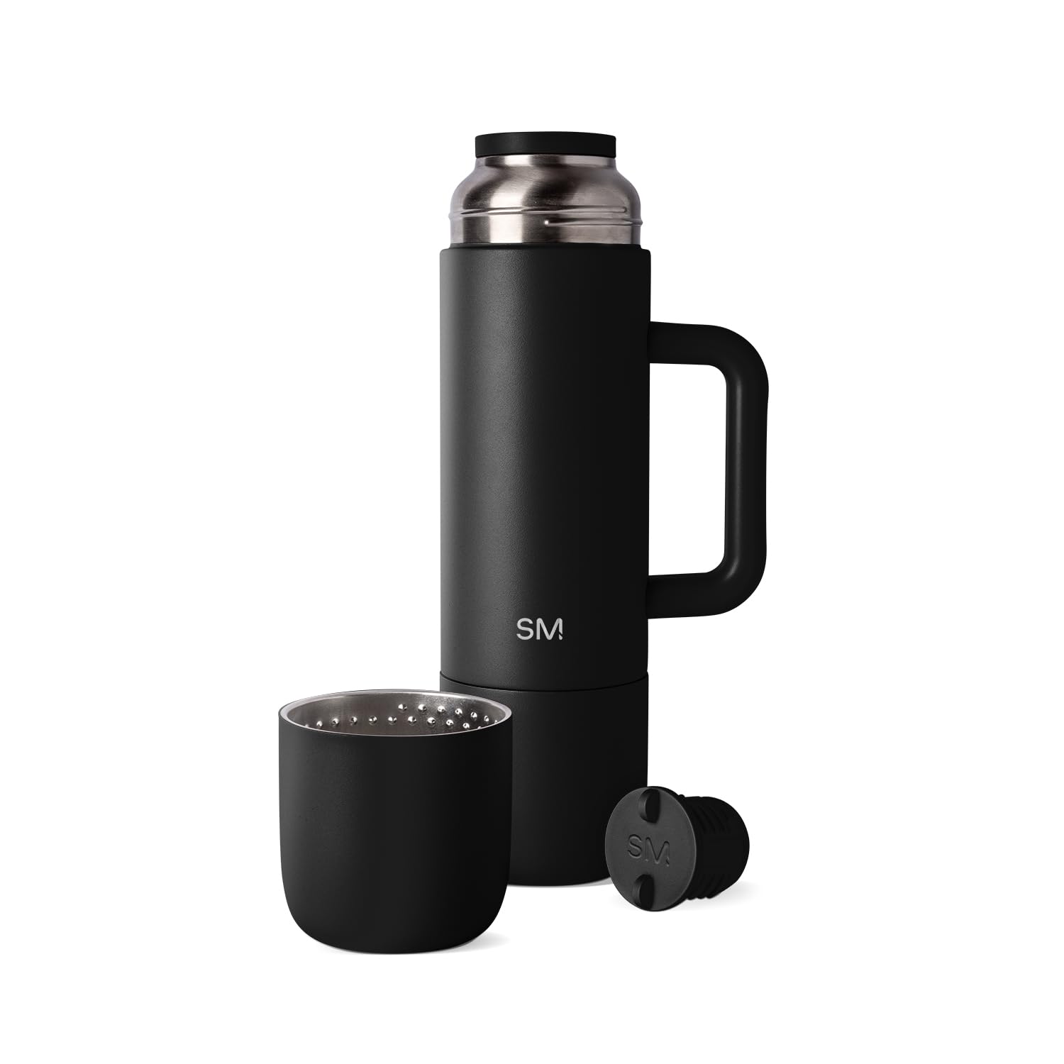 Simple Modern 36oz Insulated Hot Beverage Bottle with 2 Mugs