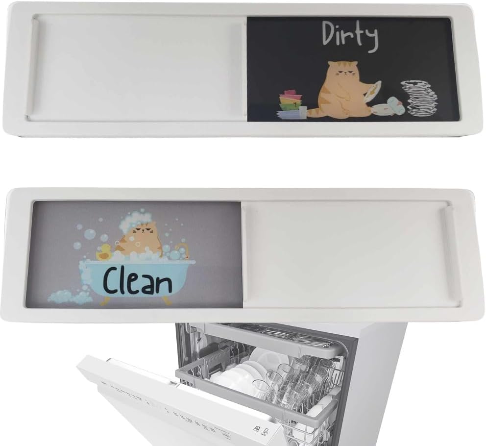 Cute Cartoon Animal Clean Dirty Dishwasher