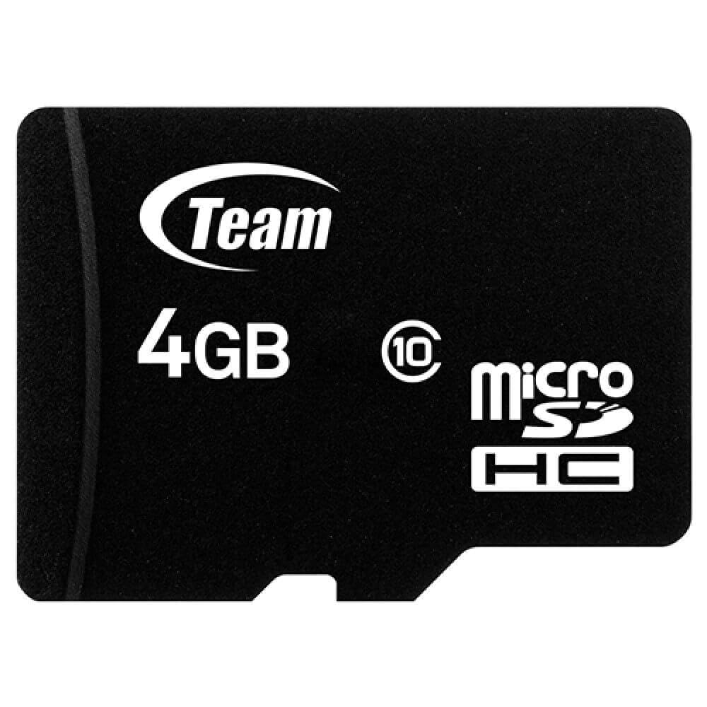 Amazon | Team Group 4 GB C10 Micro-SD フラッシュメモリーカード