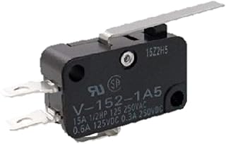 V-152-1A5 形V小形基本スイッチ (ヒンジ・レバー形) NN