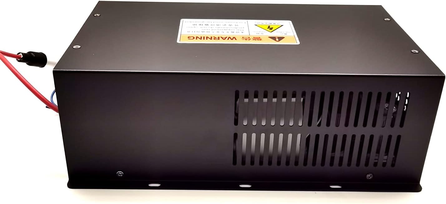 MCWlaser 80W Laser Power Supply for 80W CO2 Laser Engravers Cutters Replacement Power Supply for 80W Laser Tube
