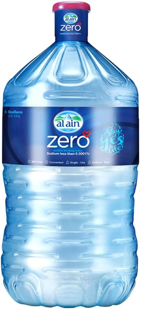Water ALAIN Zero Bottled Drinking 4 Gallon