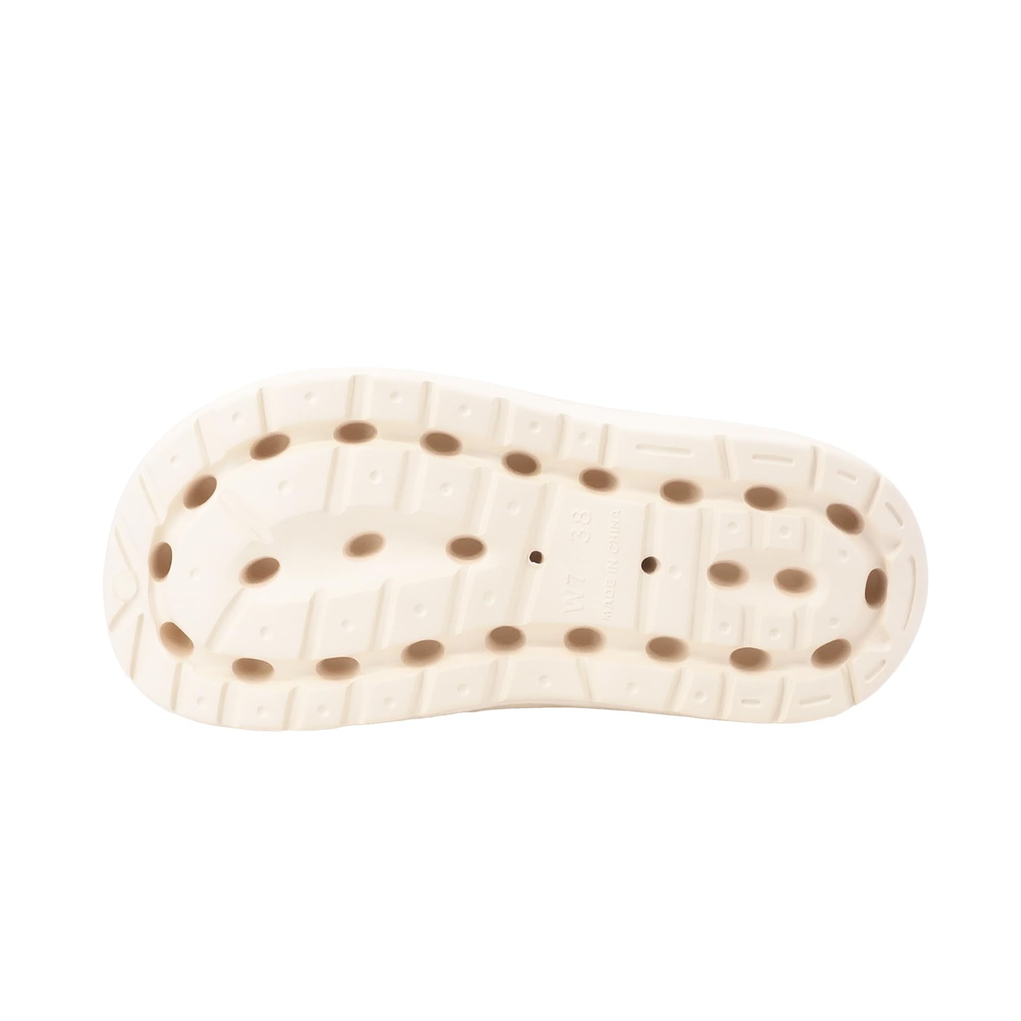 JOMIX Zoccoli Donna con Zeppa Sabot Estivi Platform Ciabatte in Gomma Morbida per Casa Mare Giardino e Lavoro Sanitari Traspiranti Leggeri