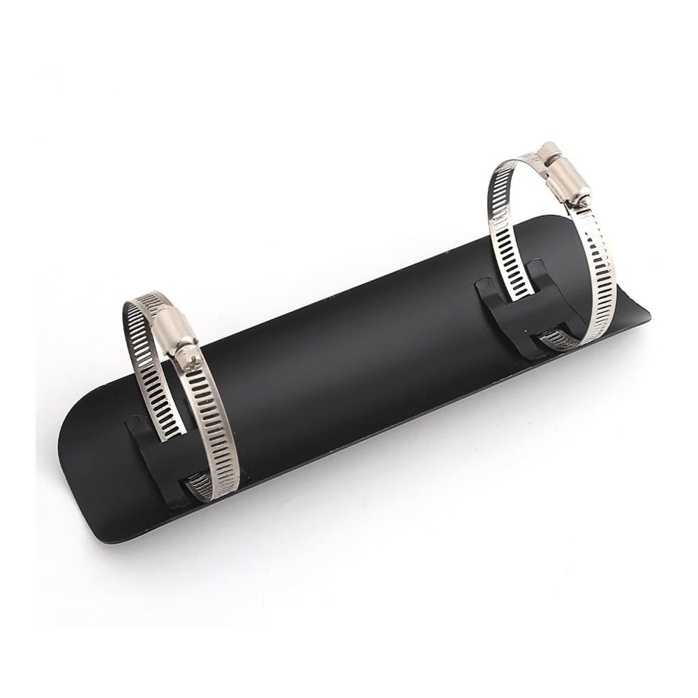 Silenziatore di Scarico Moto Tubo Copri Scudo Termico Protezione Tallone Copri Tubo Protezione Scudo Termico Foglio Termico per H&Arley Protezione Scarico