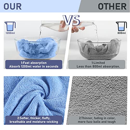 Aivoch BC007 Hair Drying Towels, 5Pcs Microfiber Hair Towel thumb #1