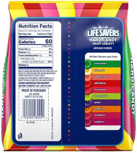 LifeSavers 14.5 oz (2 pack) (Fruit Variety)