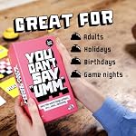 Big Potato You Can't Say UMM: A Party Game for Family and Adults, Fast-Paced Family Word Game, Must Have for Game Night, Bonus Content Included