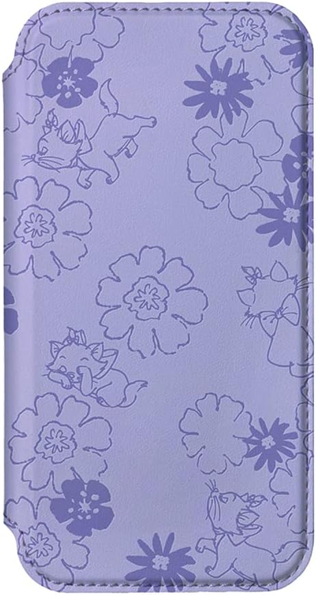 Glass Flip Case for iPhone 14 Pro Max [Disney Mary] PG-DGF22S02MAR