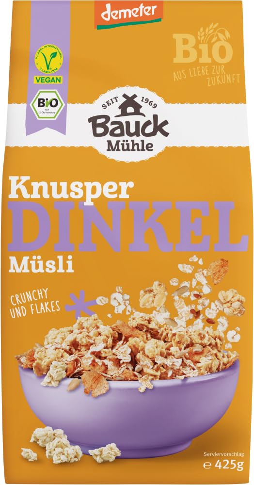 Dinkel Müsli Knusper Demeter 12 x 425 g