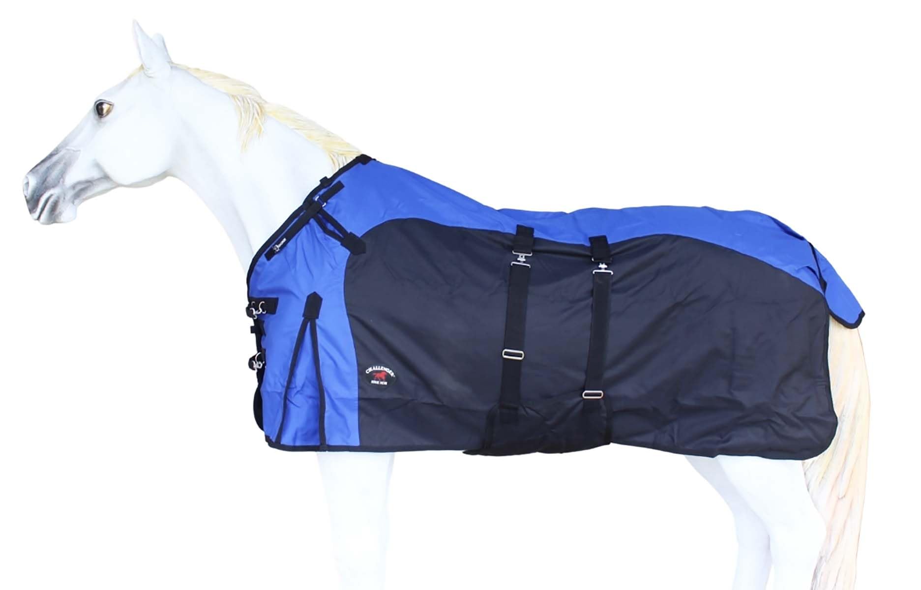 70" 1200D Turnout Waterproof Fleece Lined Medium Winter Blanket Sheet 385LG