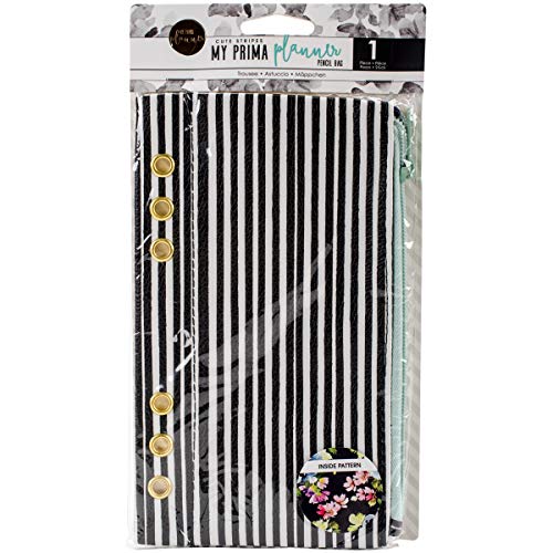 Prima Marketing Prima Planner Embellishments-Pencil Bag-Cute Stripes