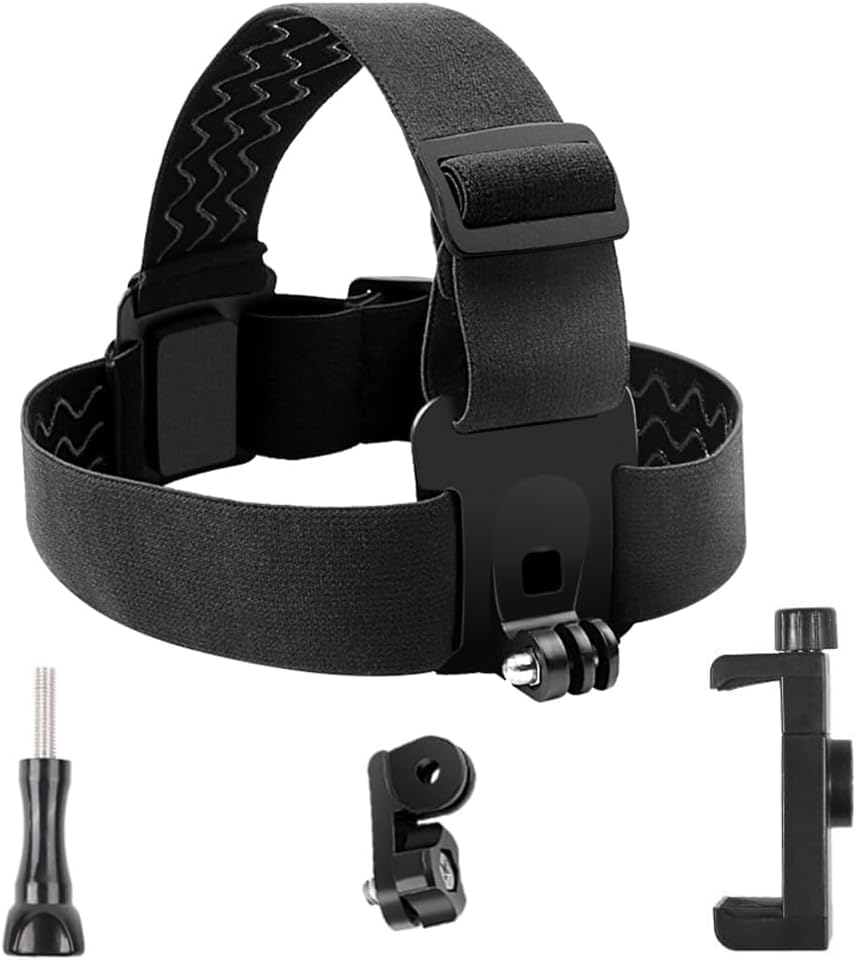 CQLEK Store CQLEK POV Head Mount Phone Holder, Hands-Free Mobile Head - Image 4