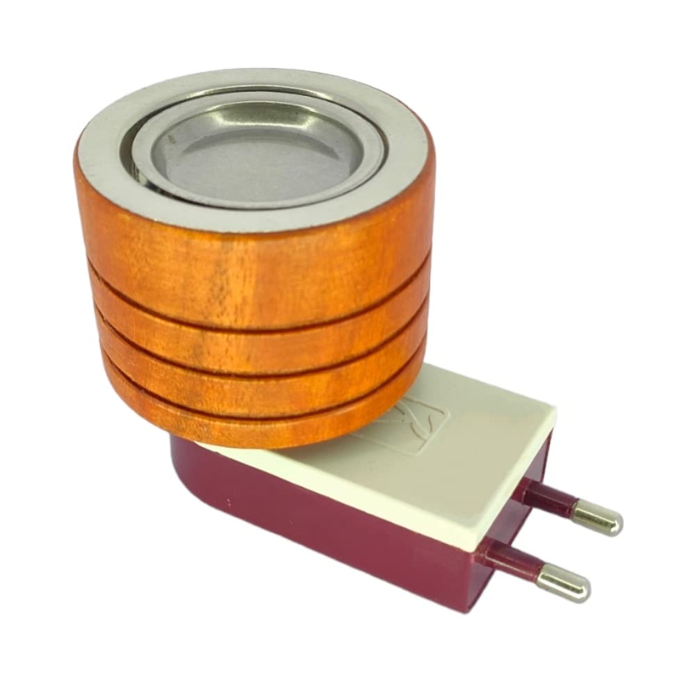 Faram Enterprise Multipurpose Direct Plug in Mini Magic Wooden Electric Incense Burner Kapoor Dani Camphor Burner Essential Oil Diffuser & Aroma Diffuser - Made of Wood(Round) (B0BHX3BYD3) Amazon Price History, Amazon Price Tracker
