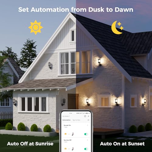 Luces de pared exterior XMCOSY+ con 50% de descuento, ahora $29.99