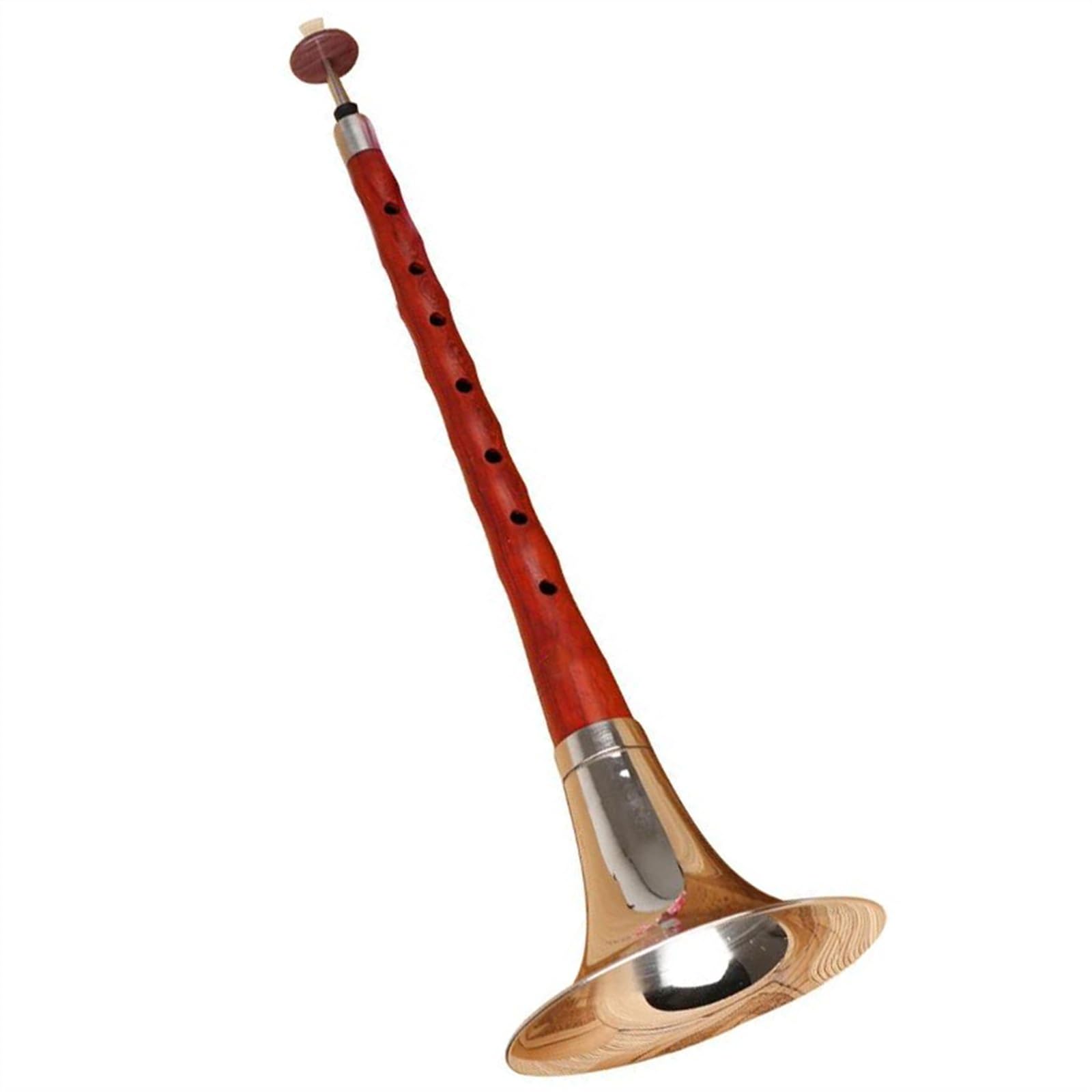 Chinesisches Volksblasmusikinstrument Suona B/C/D/F/G Key Professionelle Surna Horn Trompete Suona Anfänger (Color : C tone)