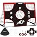 But de Football pour Enfants 3 en 1 - Cage de Foot Enfant Exterieur avec Sac de Transport 120 * 90 * 90cm Cages et Mini Buts Idéal pour Le Jardin (120cm with 4 Models)