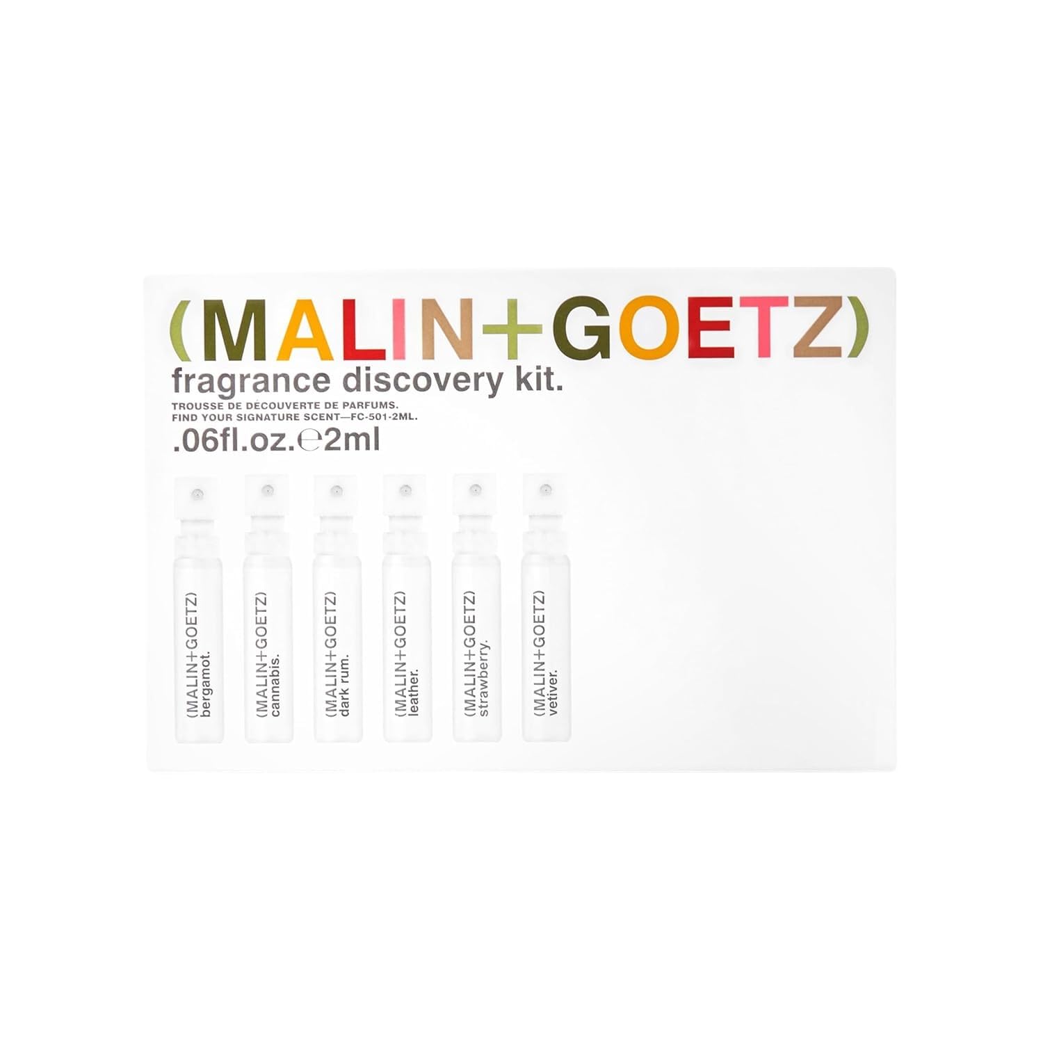 MALIN+GOETZ Malin + Goetz Fragrance Discovery Kit (6 x 2 ml)