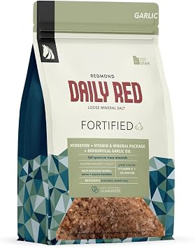 Daily Red Fortified w/Garlic - الحصان فيتامين & الملحق المعدنية 5 رطل الحقيبة