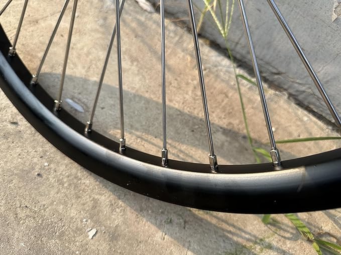 26 inch Double Layer Alum Alloy 36 Spokes Rear Wheel Rim Only-Road Cruiser Bike Wheel