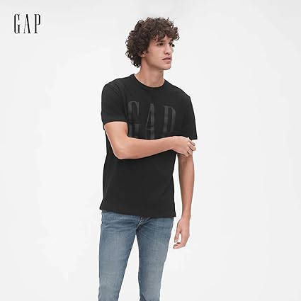 GAP Men's Logo T-Shirt, True Black, XX-Large : Amazon.ca