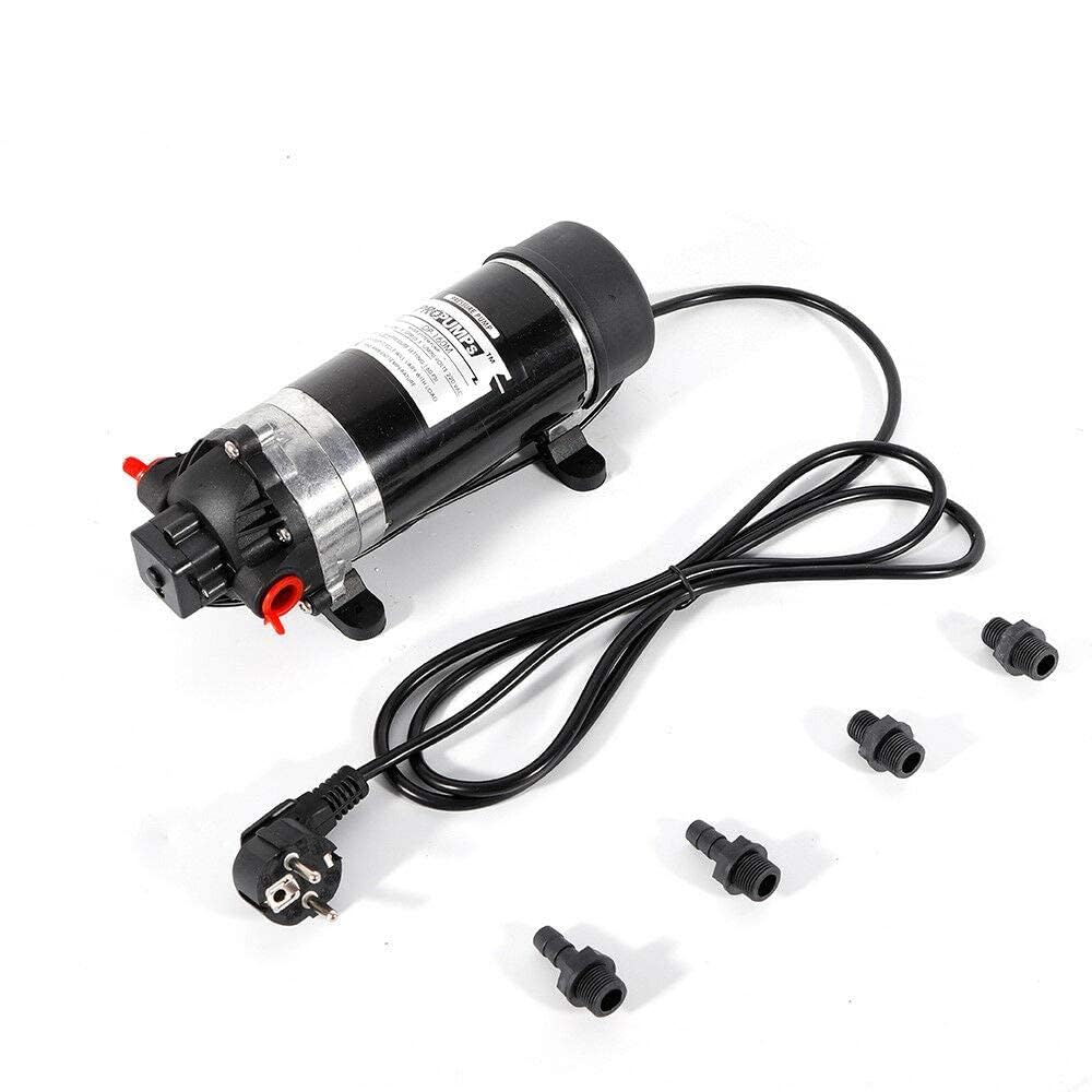 Pompe de surpression Pompe à eau Pompe à membrane Pompe haute pression Arrosage Pompes 80-90 Psi Auto-apprêt : 0,5-1 m