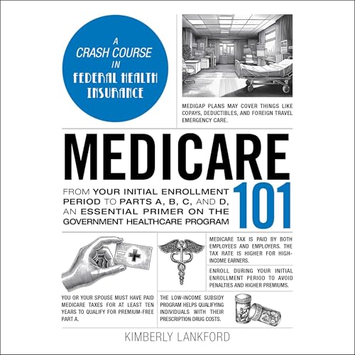 Medicare 101 Audiolibro Por Kimberly Lankford arte de portada