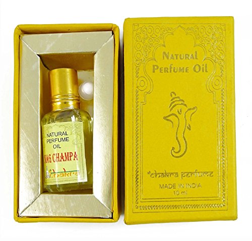 Chakra Natural Perfume Nag Champa Fragrance 100% Pure Natural...