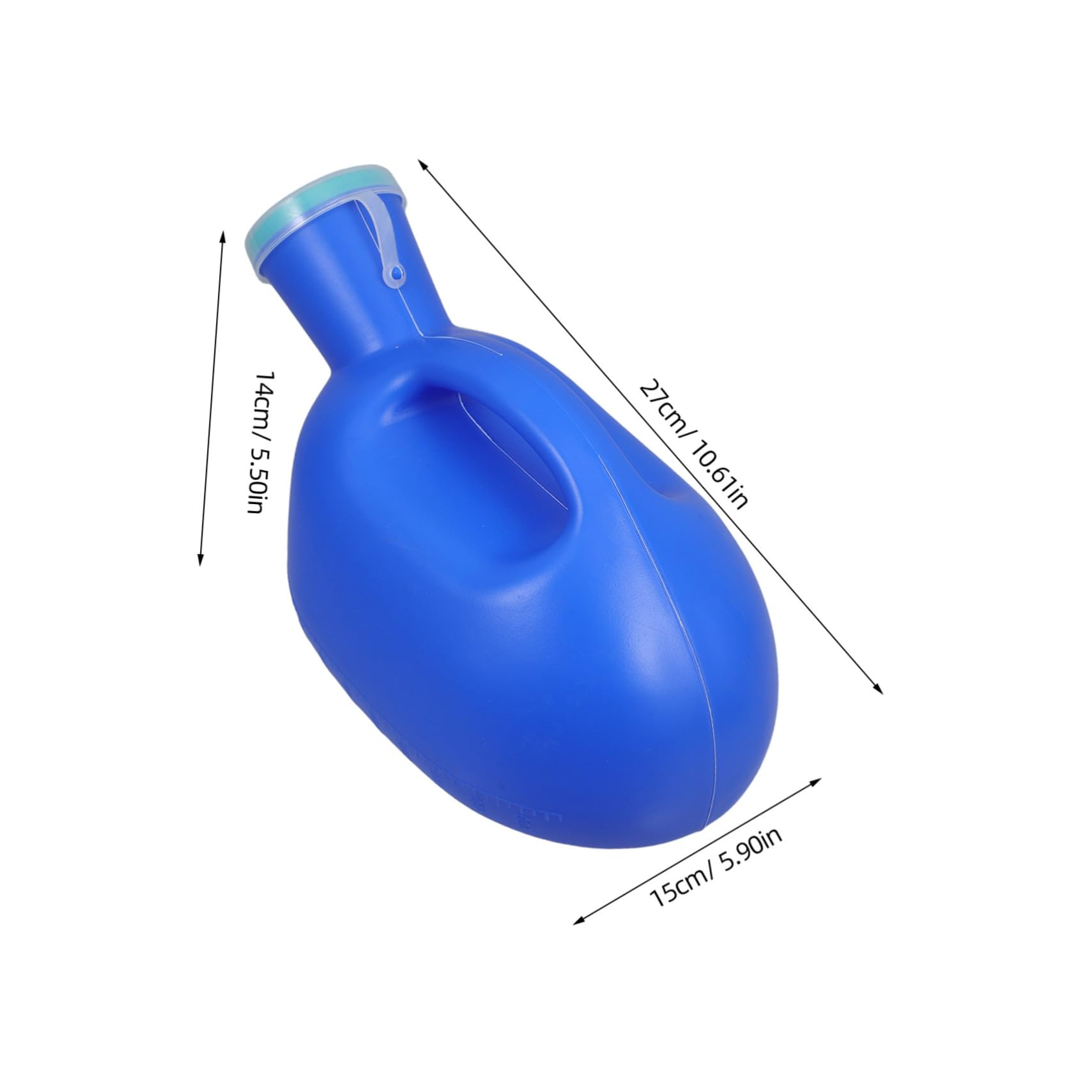 FRCOLOR Urinals for Men Portable Male Urinal with Lid Spill Proof Urinal Bottle Men Travel Urinals for Travel Driving Camping