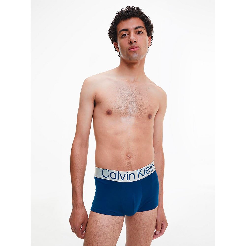 Calvin Klein Low Rise Trunk 3pk 000nb3074a Boxer de Tiro bajo Hombre (Pack de 3)