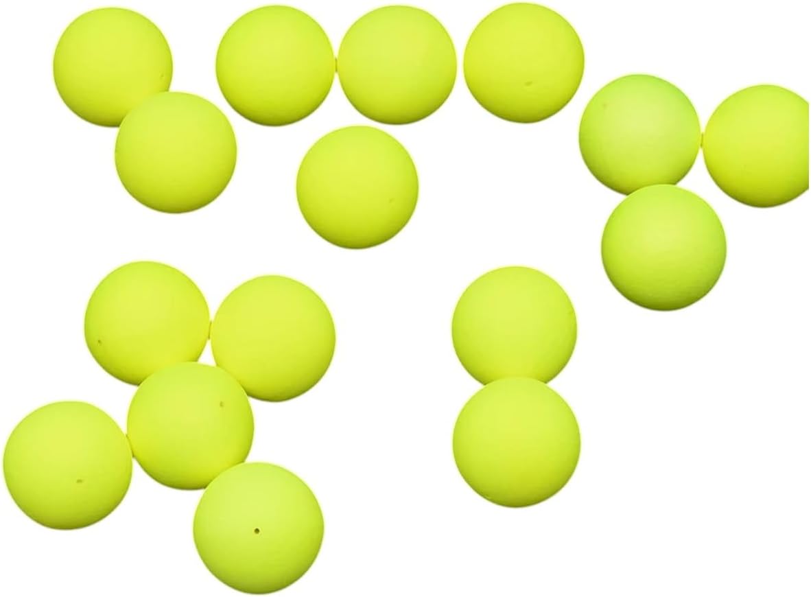 100PCS Saltwater Freshwater Fishing Bait Foam Floats Ball Beads Beans Pompano Float Bottom Rig Rigging Material